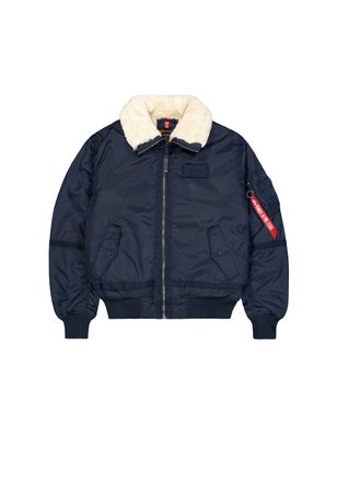 Alpha Industries Bomberjacke ALPHA INDUSTRIES B-15 III TT Two Tone, Herren, Gr. S, blau (rep.blau), Obermaterial: 100% Nylon, Futter: 100% Polyester, &Auml;rmelfutter: 100%