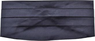 Brunello Cucinelli Navy Silk Blend Cummerbund, Brand Size 50 (US Size 40)