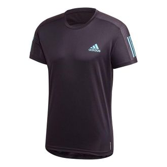 adidas OWN The Run Tee Running Sports Short Sleeve Black FT1428