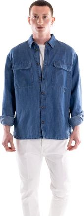 Paolo Pecora Uomo, Magliette, Blu, XL, new