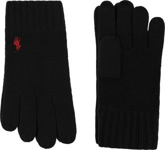 Polo Ralph Lauren Knitted Touch Gloves With Pony