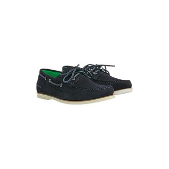 Tommy Hilfiger Loafers, unisex, Blue, Size: 10 US Boat Shoe Core Suede