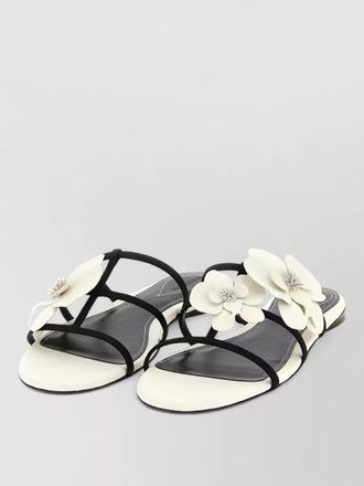 Zimmermann leather asymmetric slides