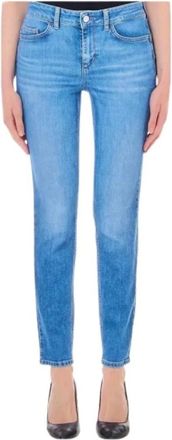 Liu Jo Divine Denim Blue Skinny High Waist Jeans - Dames - Slim Fit Jeans - Blauw - W26 - Denim - Jeans