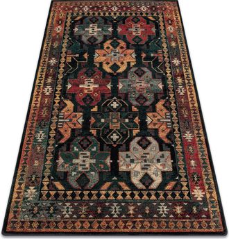 RugsX Rugsx - Alfombra De Lana Omega Rohan Oriental Azul Oscuro Multicolour 200x300 Cm