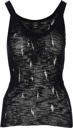 Pinko Black Sergio Tank Top
