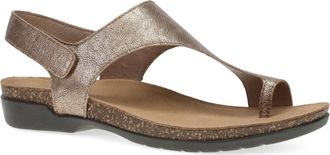 Dansko Womens Reece Lightweight Sandal In Bronze