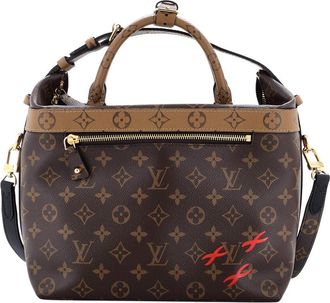 Louis Vuitton Brown Reverse Monogram Canvas City Cruiser Pm (Authentic Pre- Loved)