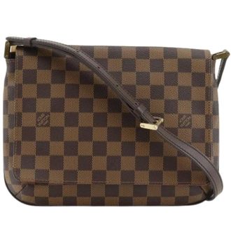 Louis Vuitton Pre-owned Musette Tango Damier Canvas Shoulder Bag - - Pre-owned - Donna - Marrone - ONE SIZE