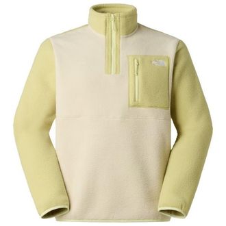 The North Face Yumiori 1/4 Zip Fleecepullover f&uuml;r Herren | beige