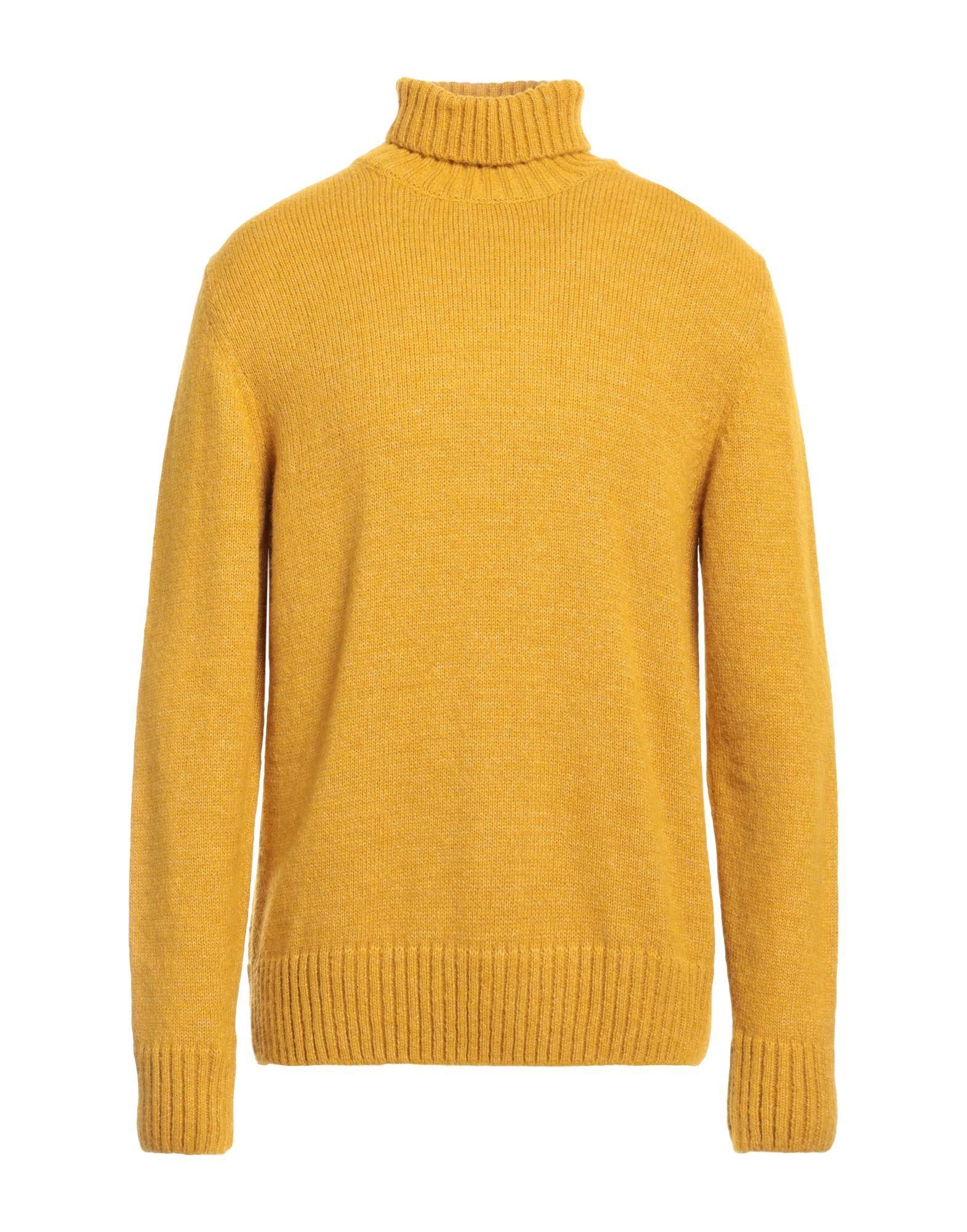 Mustard polo neck mens best sale