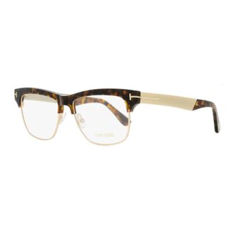 Tom Ford Mens Black Square Eyeglass Frames FT5371 052