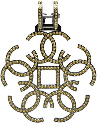 Chanel yellow Metal Clip Earrings (Pre-Owned)