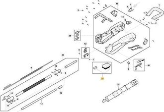 STIGA Sports Pcb Y Comp. El&eacute;ctrica. Mp 900 Li 48 Original Stiga - 118811395/0