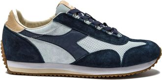 Diadora Vintage su&egrave;de sneakers met iconische details - Heren - Sneakers - Veelkleurig - 41 EU - Su&egrave;de - Schoenen