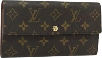 Louis Vuitton Pre-owned Wallets, female, Brown, Size: ONE SIZE Pre-owned Vintage Monogram Wallet