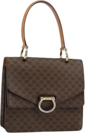 Celine Pre-owned Plastic Tas - Dames - Vintage Handtas - Bruin - ONE Size - Vintage