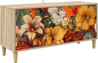 vidaXL Mueble De Tv Gennep 102 X 33 X 50 Cm Sonoma Vidaxl