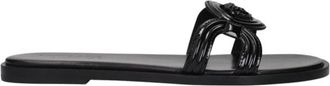Versace Sandali Slide Medusa Medallion - - Shoes - Donna - Nero - 37 EU