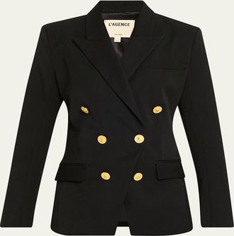 L'agence Kyomi Double-Breasted Blazer