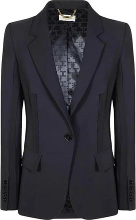 Elisabetta Franchi rauw gesneden jasje