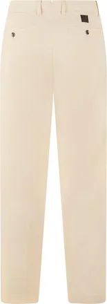 Slowear Straight-Leg Cotton-Blend Chinos - Ivory