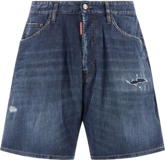 Dsquared2 Blue Boxer bermuda shorts