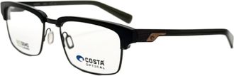 Costa Costa del Mar Mens Forest Reef 54 mm Shiny Crystal Dark Green Opticals