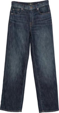 7 For All Mankind Stovepipe Belt-loop Jeans
