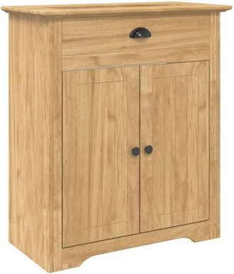 vidaXL Bathroom Cabinet with Storage BODO Honey Brown 70 x 35 x 80 cm vidaXL