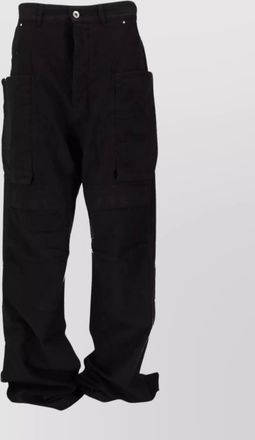 Rick Owens cargo trousers with straight leg design