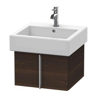 Duravit Duravit Vero Vanity 6103, De Pared, Con 1 Extra&iacute;ble, 450mm, Color (frente/cuerpo): Nogal Cepillado Chapa De Madera Aut&eacute;ntica - Ve610306969