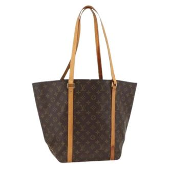 Louis Vuitton Pre-owned Tote Bags, female, Brown, Size: ONE SIZE Pre-owned Vintage Monogram Tote Bag