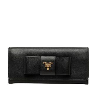 Prada Pre-owned Portafoglio Lungo Vintage - - Pre-owned - Donna - Nero - ONE SIZE