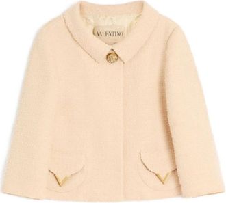 Valentino Light Jackets, female, Beige, M, VLogo Signature Jacket