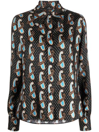Etro Camicia con stampa paisley - Nero