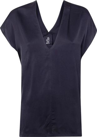 Thom Krom Mouwenloze Oversized Gilet - Dames - T-shirts - Zwart - S - Tops
