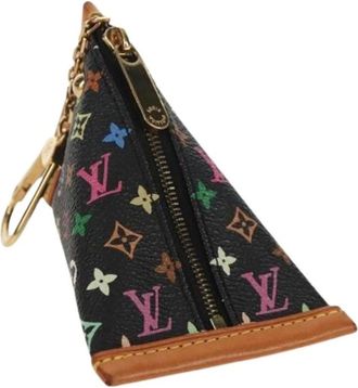 Louis Vuitton Pre-owned Wallets, female, Black, Size: ONE SIZE Pre-owned Canvas Wallet