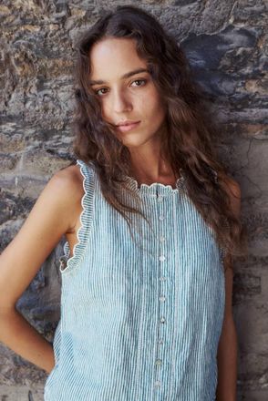 M&eacute;lissa Nepton Zola Top In Green