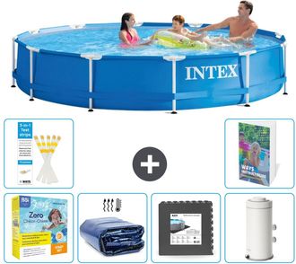 Intex Piscina Con Estructura Redonda - 366x76 Cm - 7-piezas S111