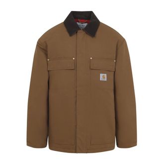 Carhartt Work in Progress Light Jackets, male, Brown, XL, OG Arctic Coat