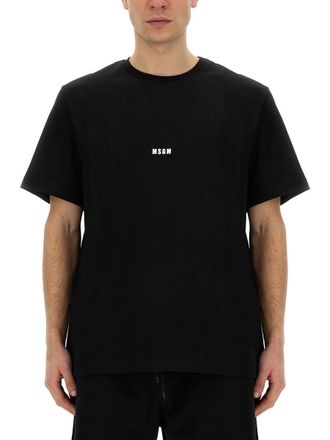 Msgm Cotton T-Shirt