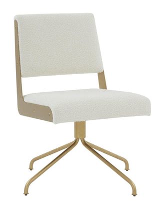 Safavieh Couture Emmeline Ivory Swivel Office Chair