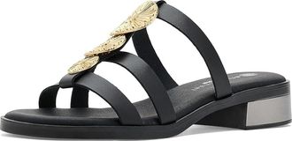 Eric Michael Inka Womens Sandals Black : EU 40 (US Womens 9.5-10) M (B), Leather