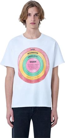 Gallery Dept. Wisdom T-Shirt - Heren - T-shirts - Wit - 2XL - Katoen - Tops