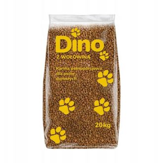 OEM Comida Seca Para Perros Con Carne De Vacuno Dino 20 Kg