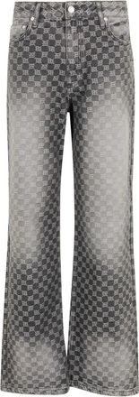 Misbhv Wide Jeans - Dames - Loose Fit Jeans - Grijs - W25 - Jeans