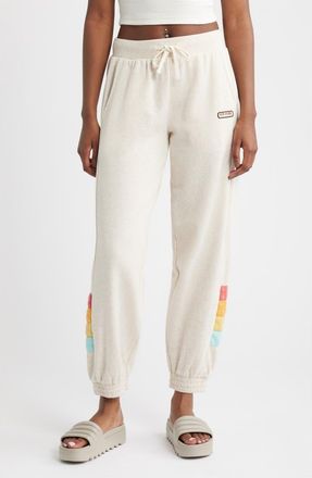Rip Curl Surf Revival Joggers in Oatmeal at Nordstrom, Size X-Small
