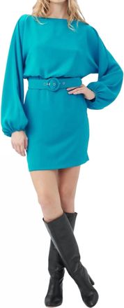Trina Turk Avory Dress In Teal