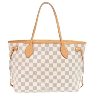 Louis Vuitton Pre-owned Tote Bags, female, White, Size: ONE SIZE Pre-owned Neverfull PM Tote Bag